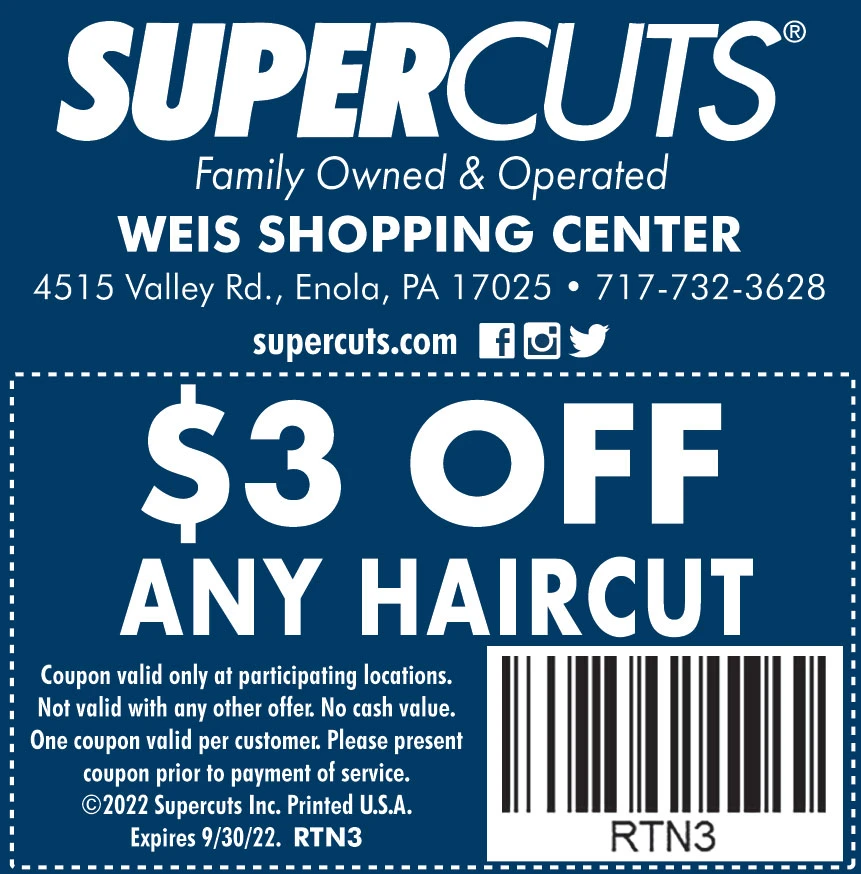 $3 OFF Any HairCut